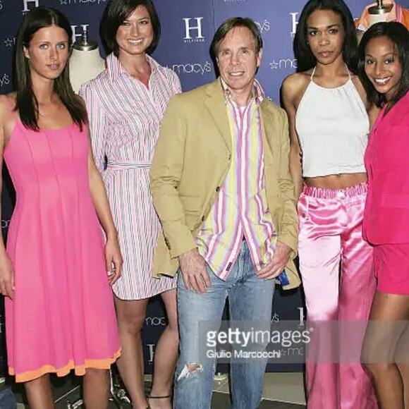 Tommy Hilfiger vintage 2000s y2k silk cami dress layered airy barbie - Picture 11 of 11